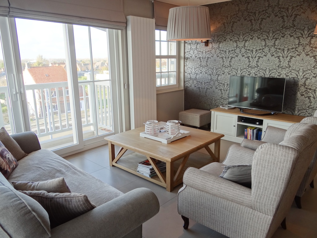 Appartement in Nieuwpoort met terras