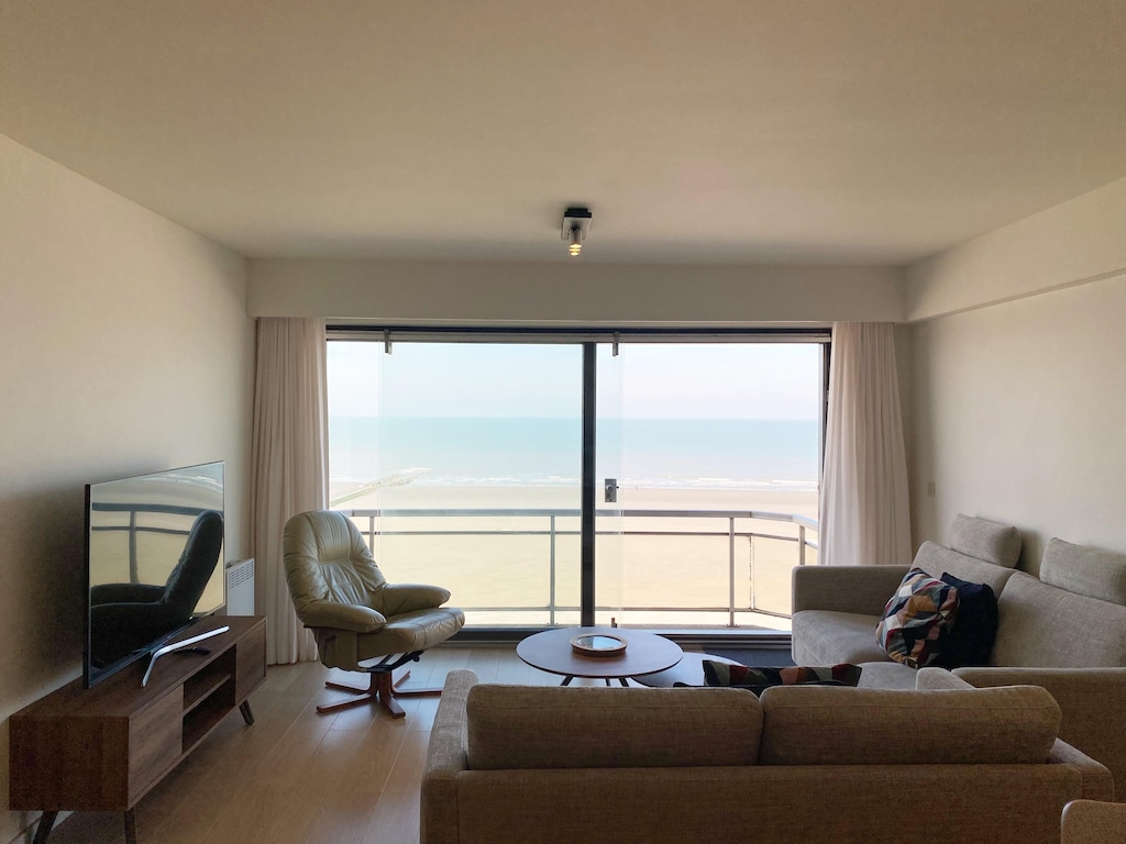 Appartement in Nieuwpoort met zeezicht