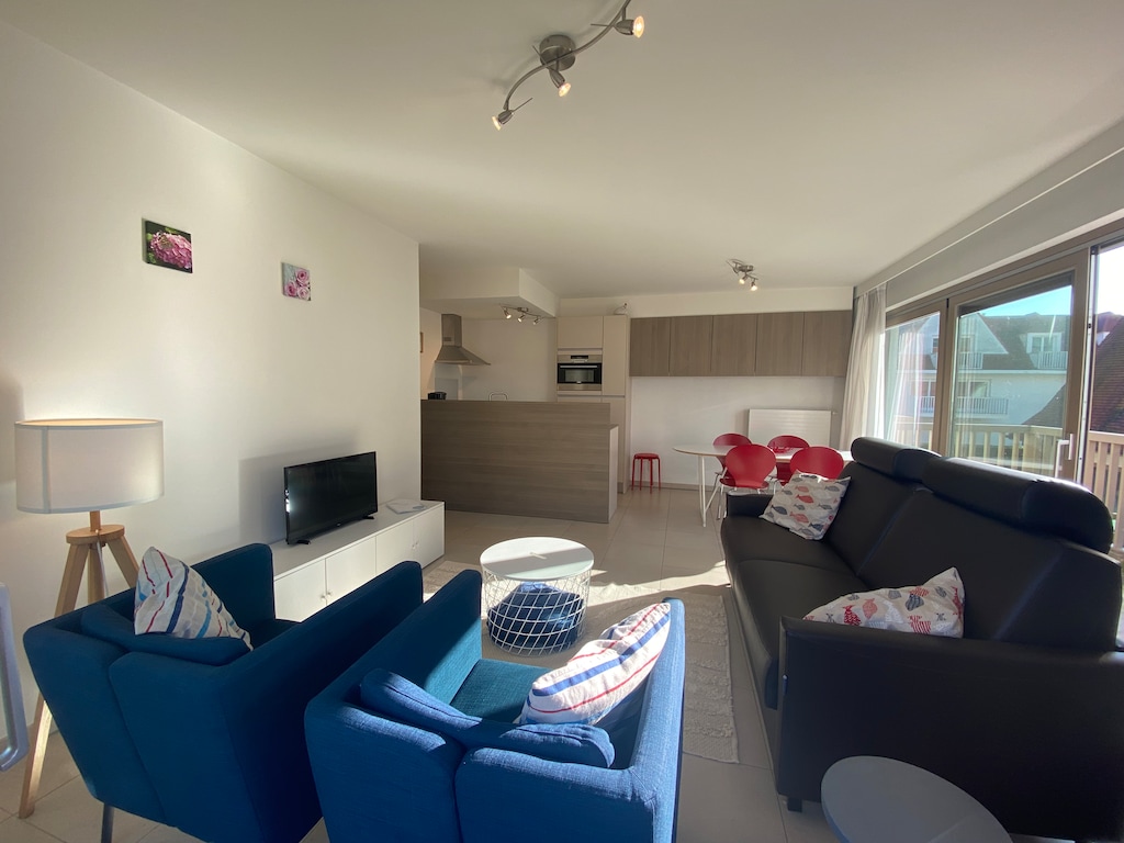 Appartement in Nieuwpoort bij het strand