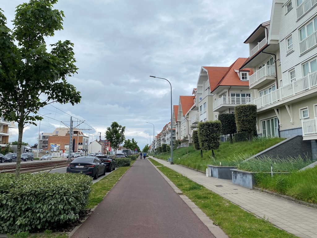 Appartement in Nieuwpoort met zeezicht