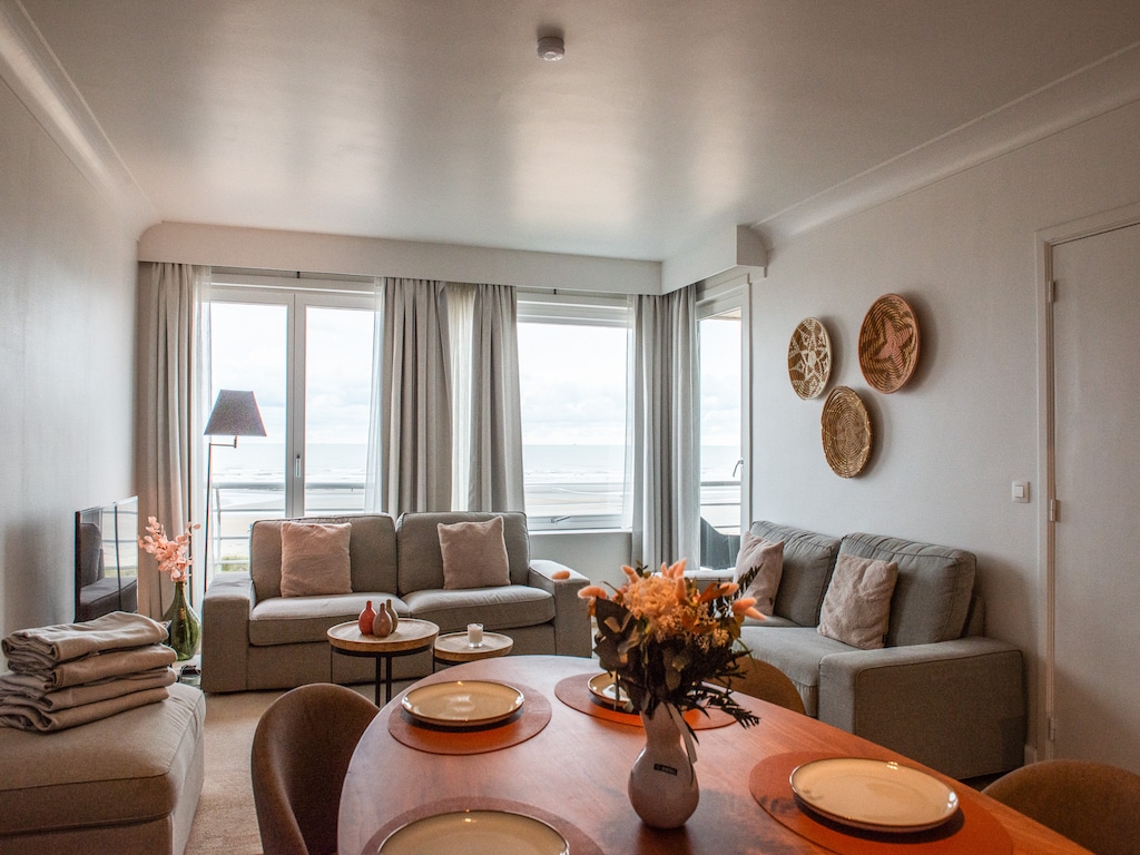 Appartement in Nieuwpoort met zeezicht