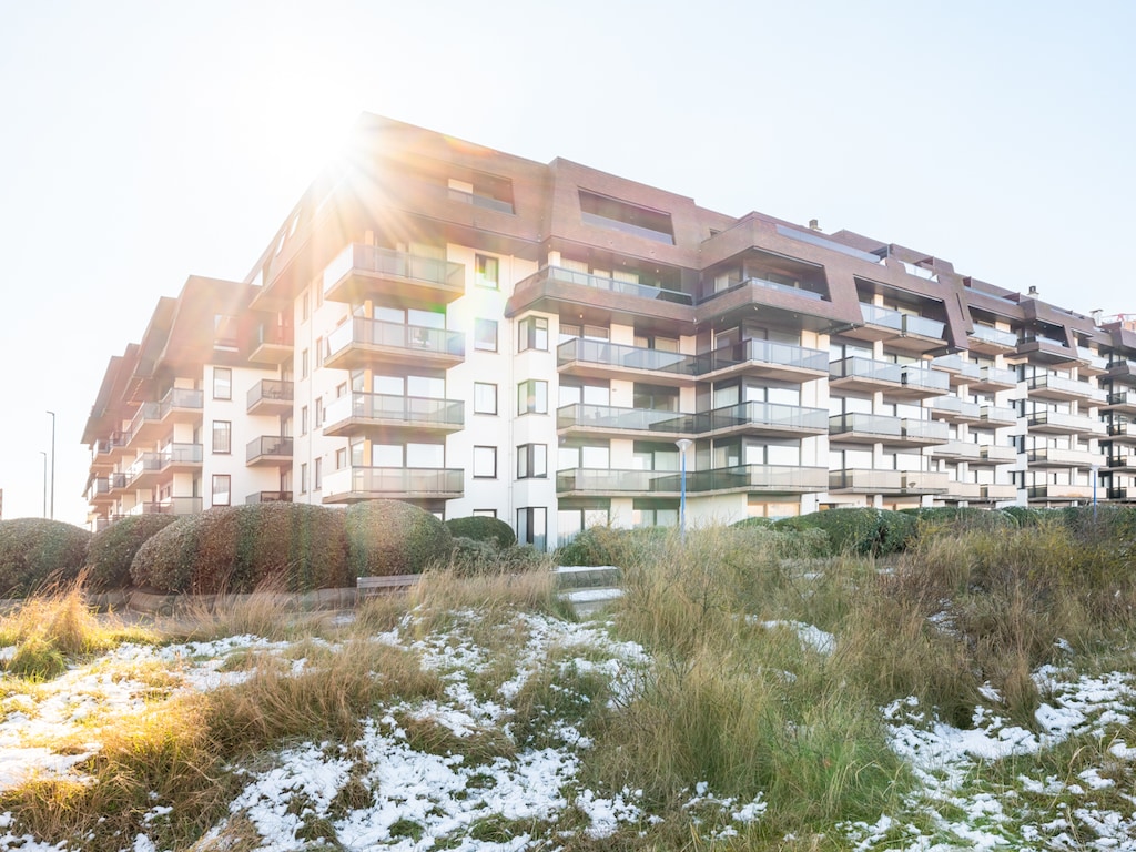 Appartement aan Belgische Kust met Zeezicht