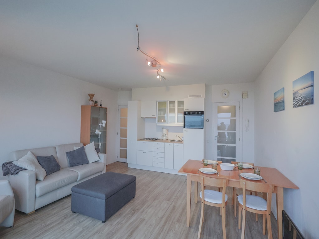Studio aan Zee in België met Strandtoegang