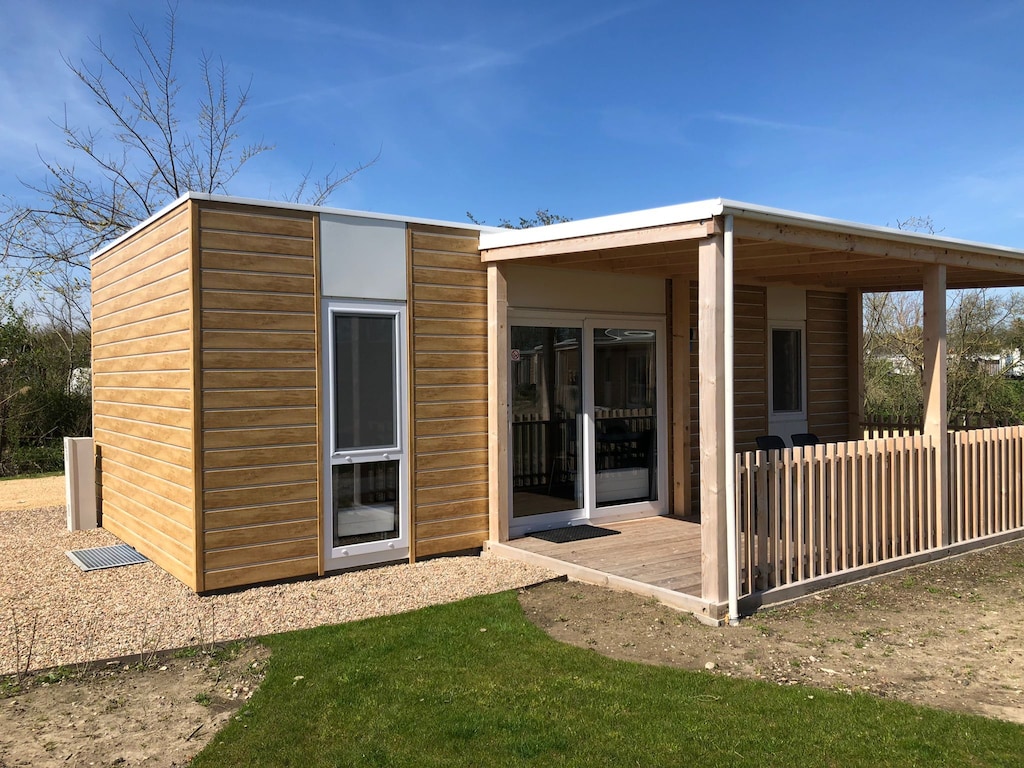 Chalet mit Veranda, in der Nähe des Veluwemeer