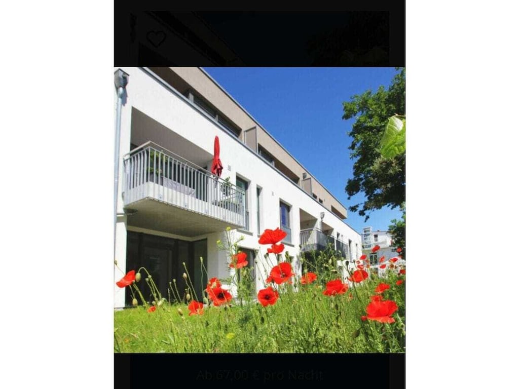 Penthouse aan het strand in Binz