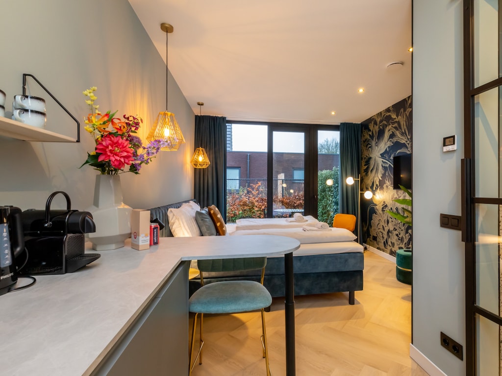Gemütliches Studio für 2 Personen in Koudekerke, mit Terrasse und Garten, nahe dem Dorfzentrum und dem Strand.
