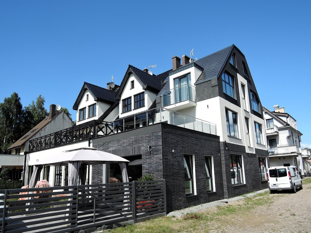 Een comfortabel vakantieappartement in Mrzeżyno