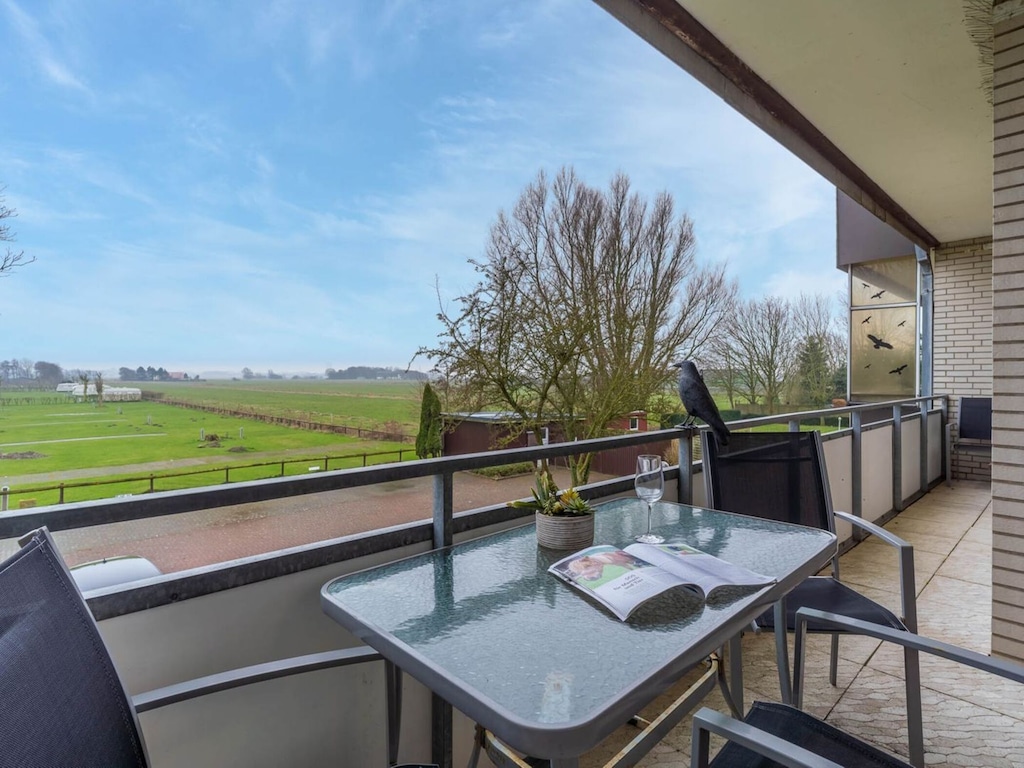 Vakantieappartement met balkon in Westerdeichstrich