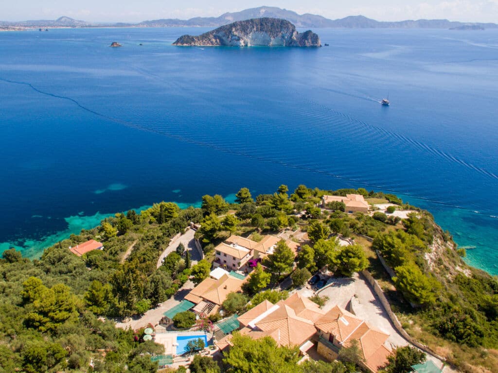Villas Cavo Familiemaisonnette met uitzicht op zee