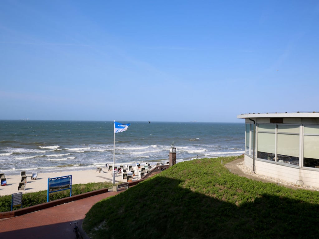 Wangerooger uitzicht op zee