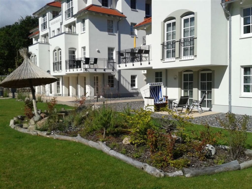 mit Südterrasse im Haus Meeresblick