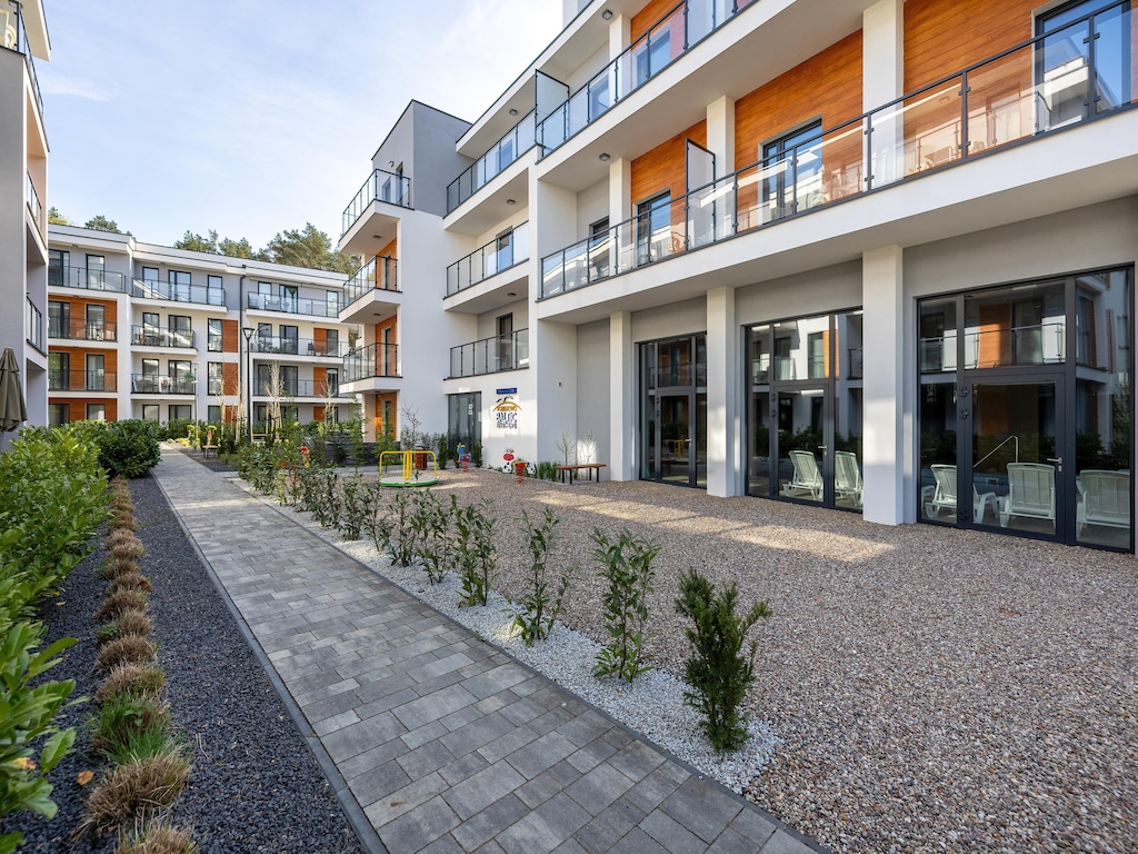 Exclusief appartement, zwembad, Pobierowo