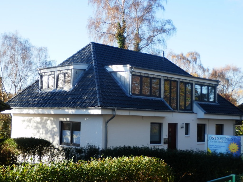 Oostzeeklipkust, direct aan zee, appartement 2 "zilvermeeuw"
