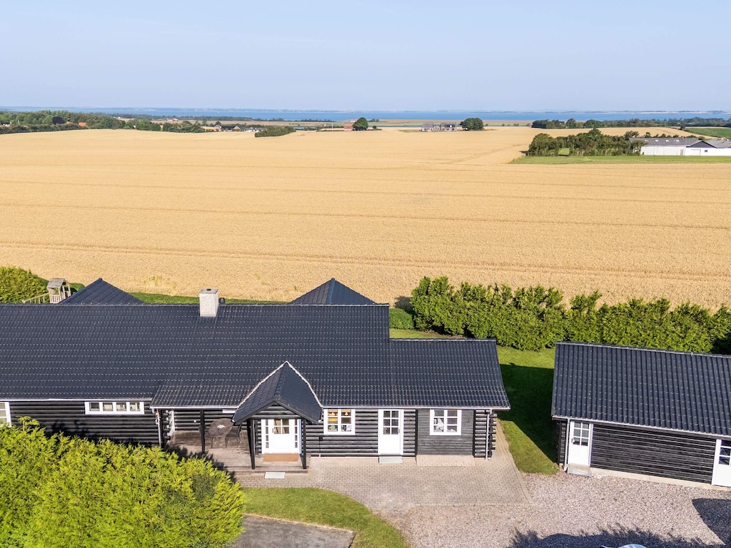 Lodge met uitzicht op de Limfjord
