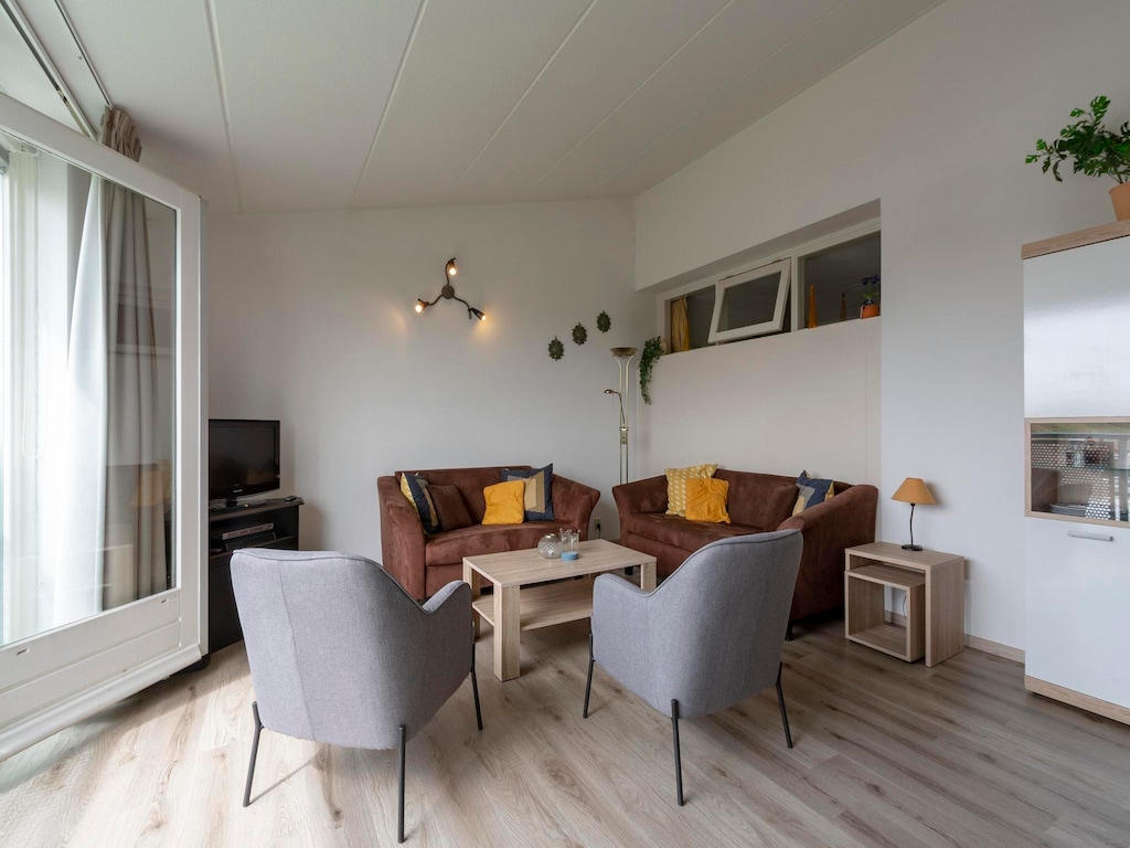 Appartement aan zee met Frans balkon