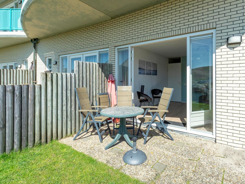 Strandurlaub mit Terrasse