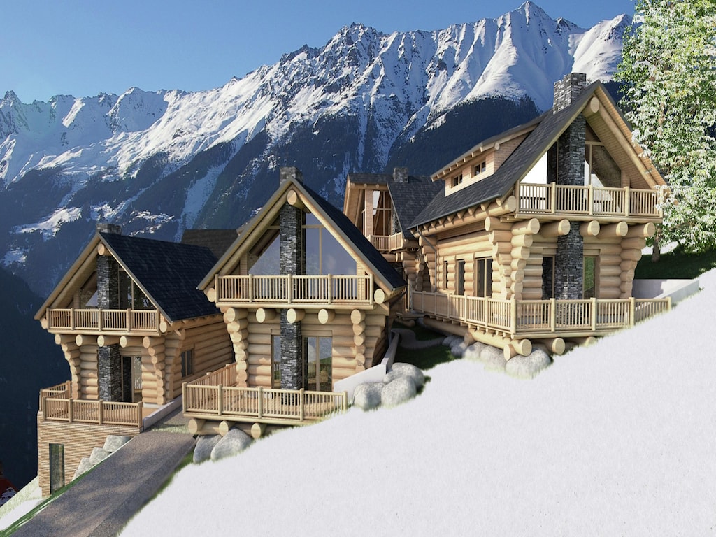 Gezellige, moderne Canadese houten chalet