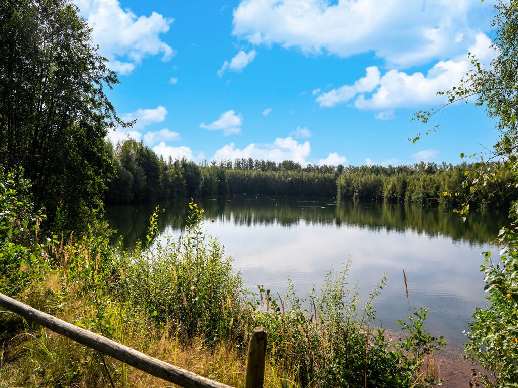 Lakehouse met uitzicht op het bos van belvilla