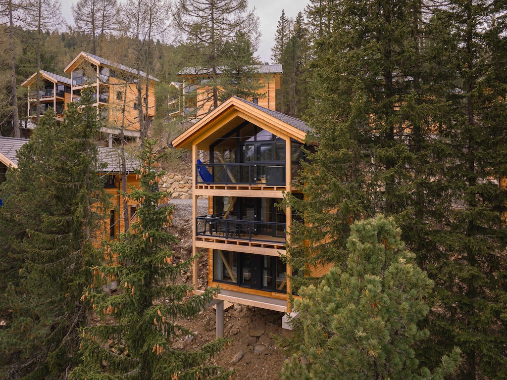 Appealing chalet with balcony