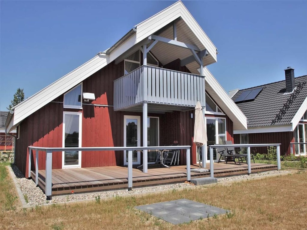 Scandinavisch vakantiehuis in Mirow