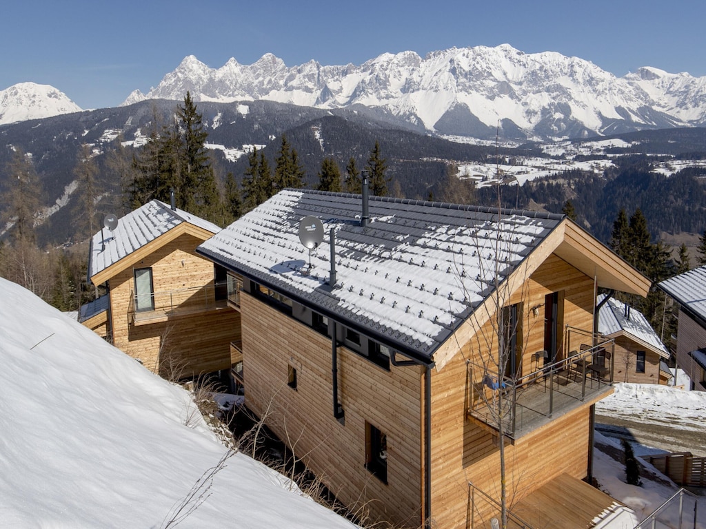 Sfeervol chalet met uitzicht