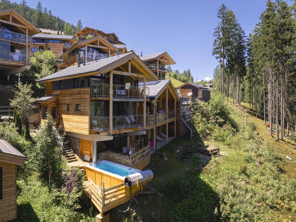 Mooi chalet met Finse sauna