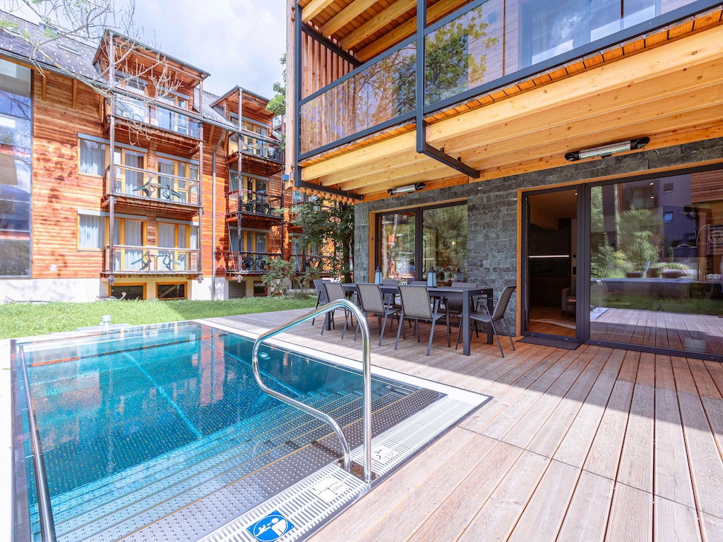 Aantrekkelijk appartement met zwembad (zonder borg)