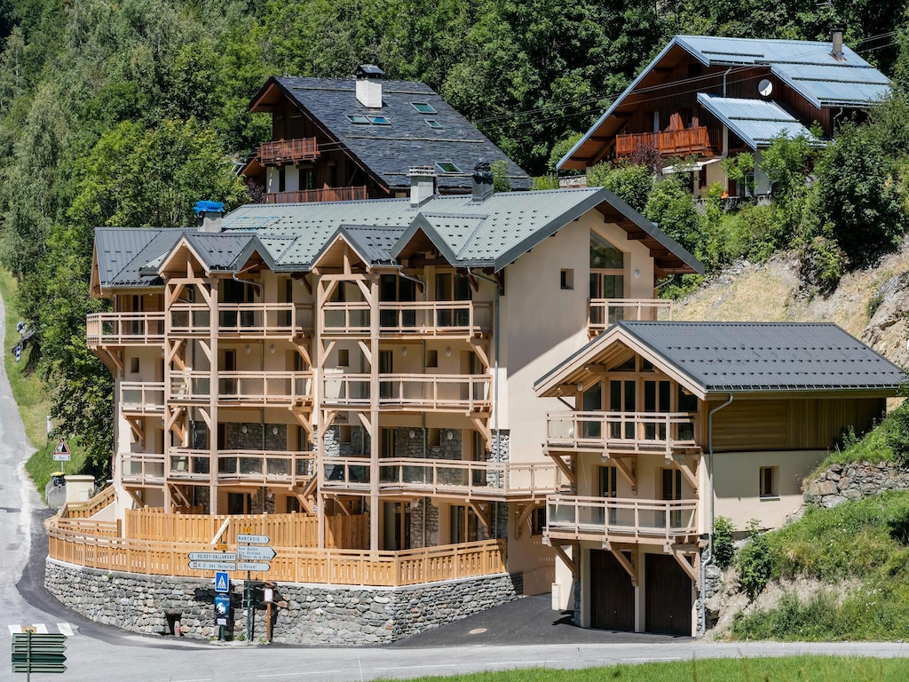 Chalet über 2 Etagen mit Bergblick