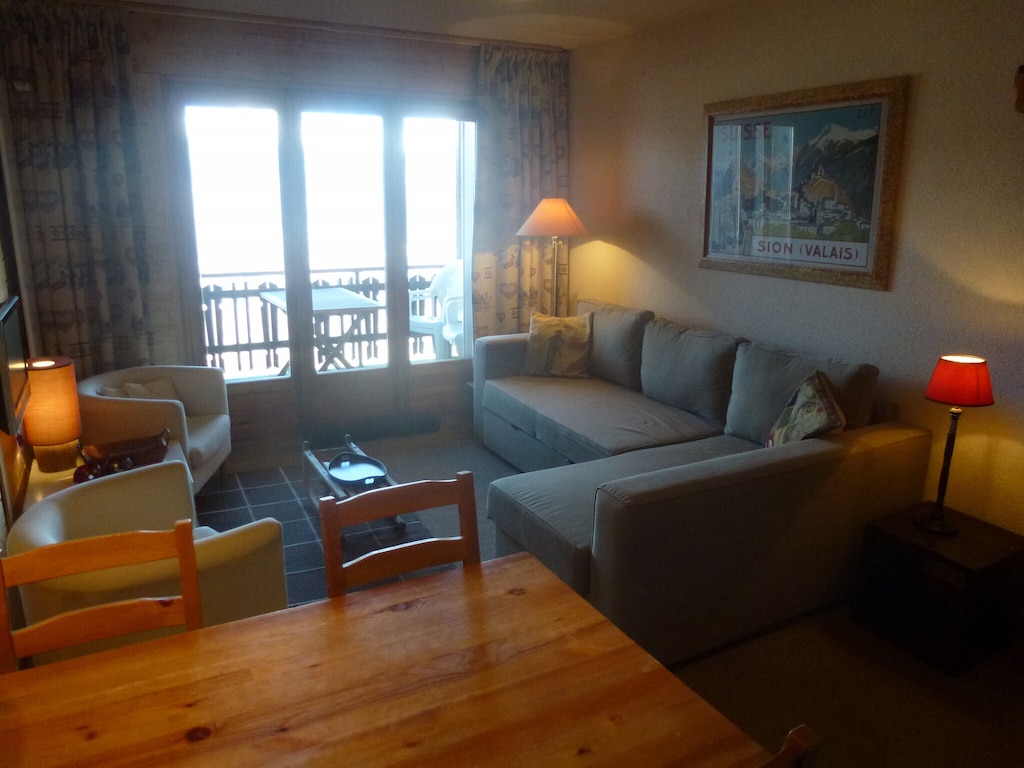 Studio in Veysonnaz bij Skilift