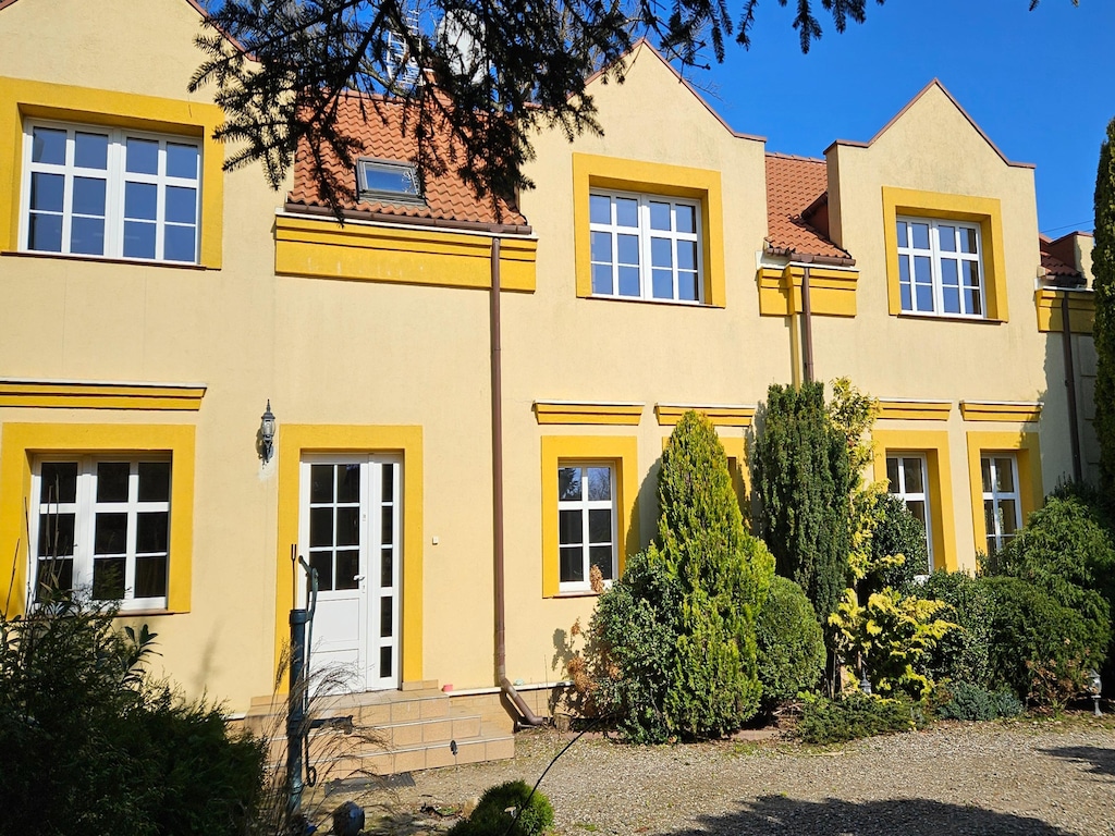 Komfortables Haus mit privatem Pool, Kolczewo