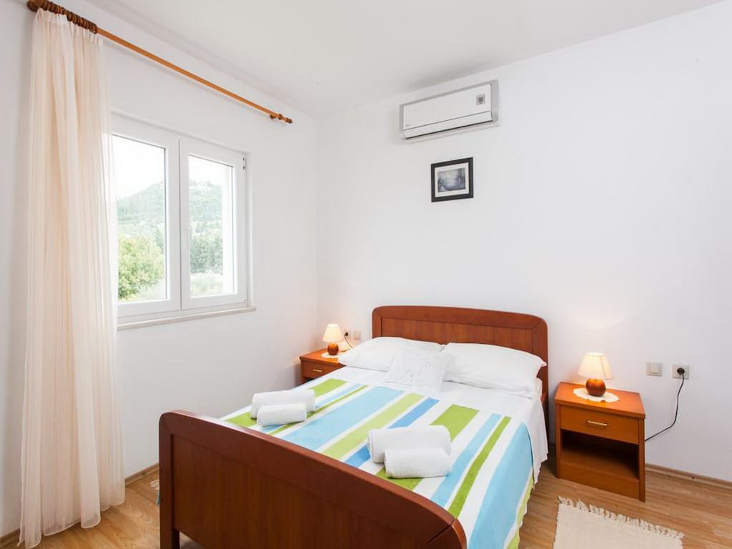 Apartments Ana Lopud - Double Room with Balcony and Sea View - (1 floor)
