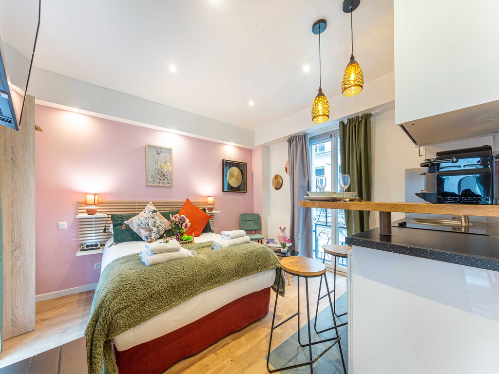 Gezellige studio - 2P - Sentier / Porte Saint-Denis