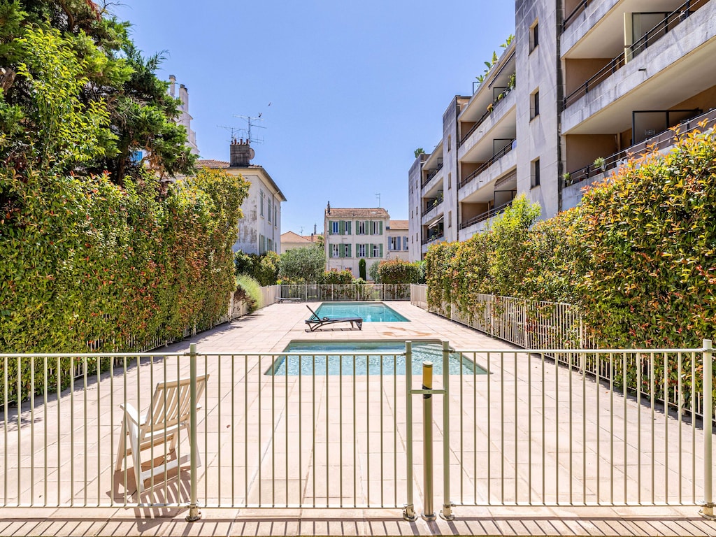 Charmant appartement met balkon/zwembad - 1BD/2P - Cannes
