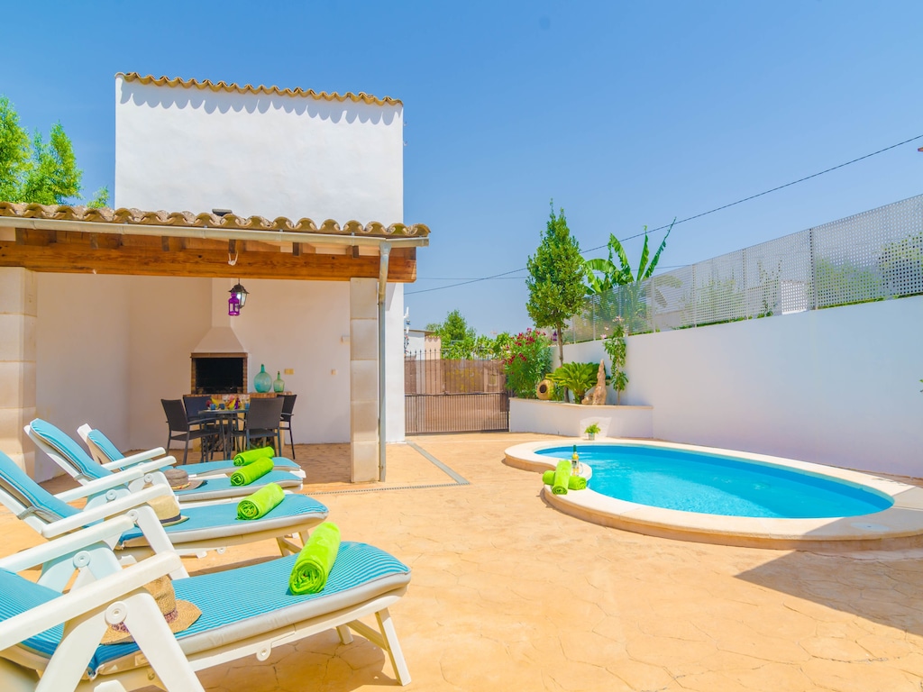 Huis in Algaida met Zwembad en BBQ
