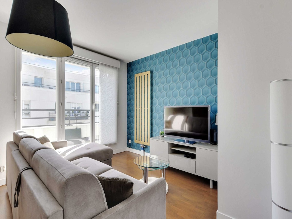 Gezellig appartement & balkon -1BR/4P- Levallois-Perret