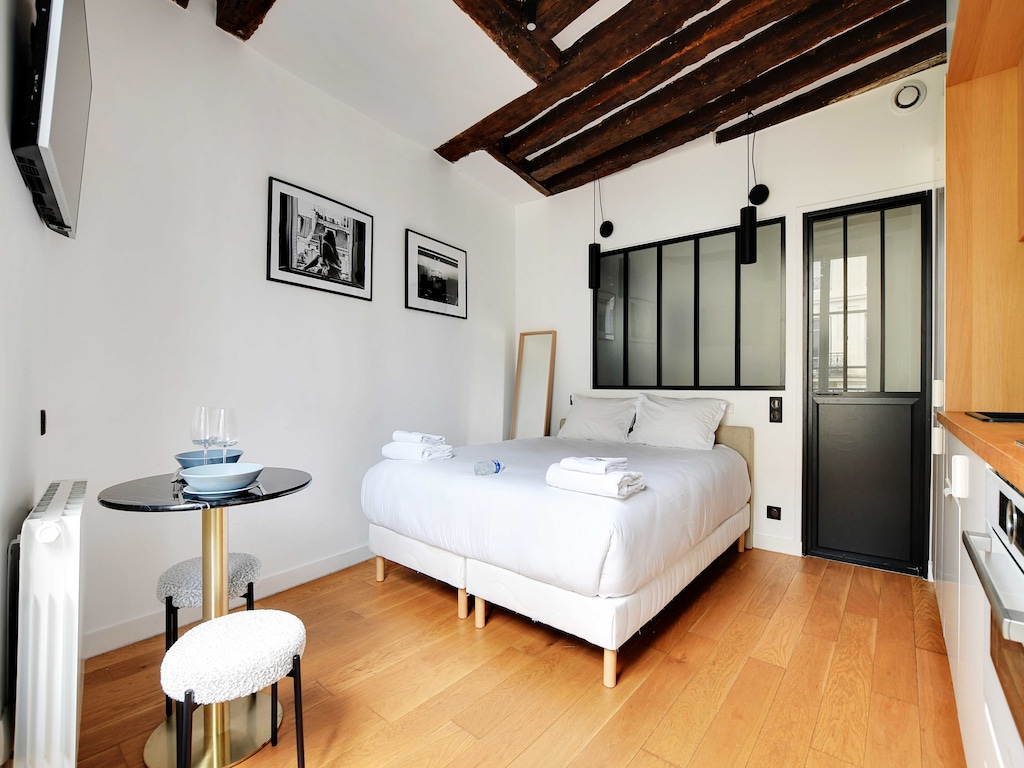 Charmante studio met airconditioning - 2P - Le Marais