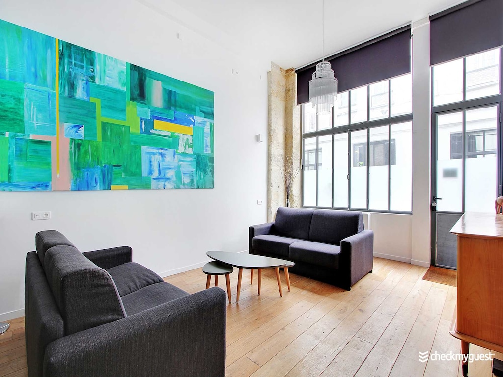 Elegant appartement - 1BR/6P- Porte Saint-Martin