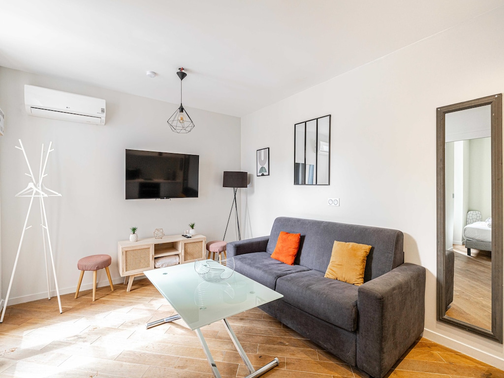Charmant 2-kamerappartement, hartje Cannes
