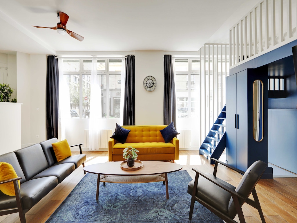 Authentieke Loft - 2BR/8P - Oberkampf
