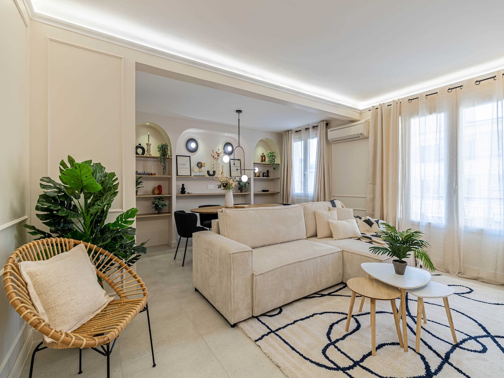 Haussmann appartement - balkon op het zuiden 2BR/4p