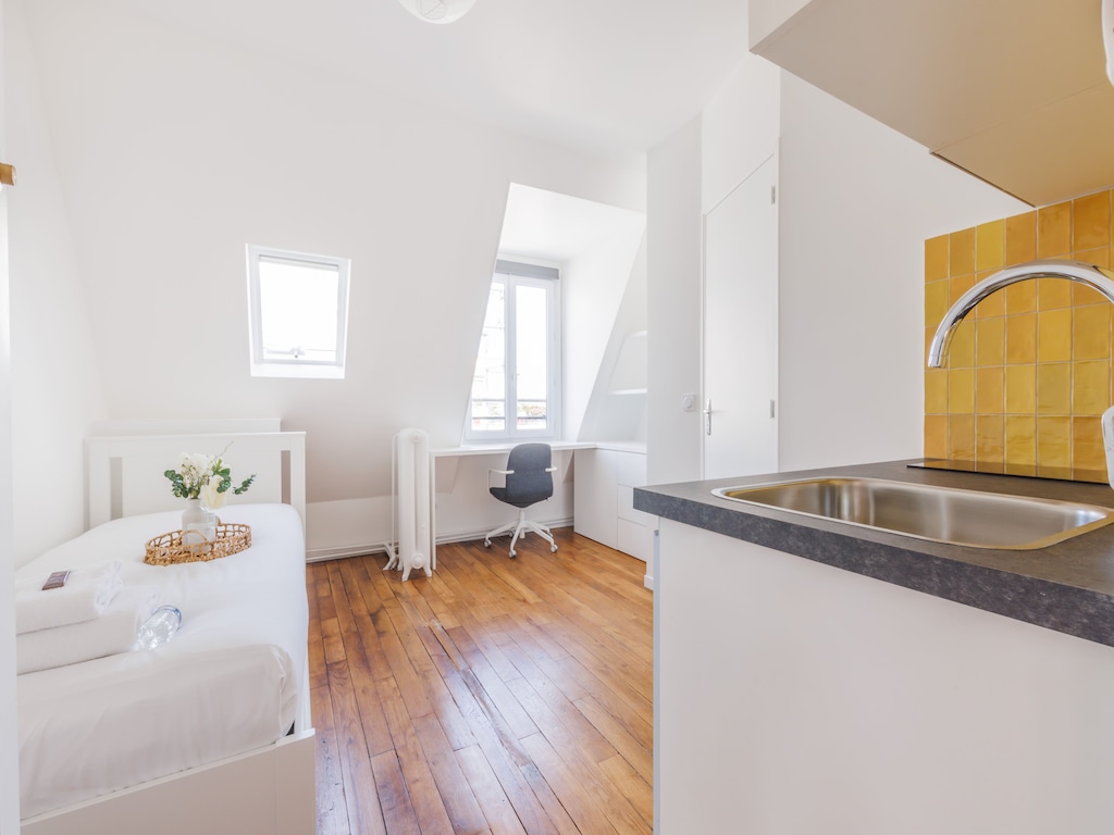 Gezellige studio gerenoveerd Rue Bugeaud