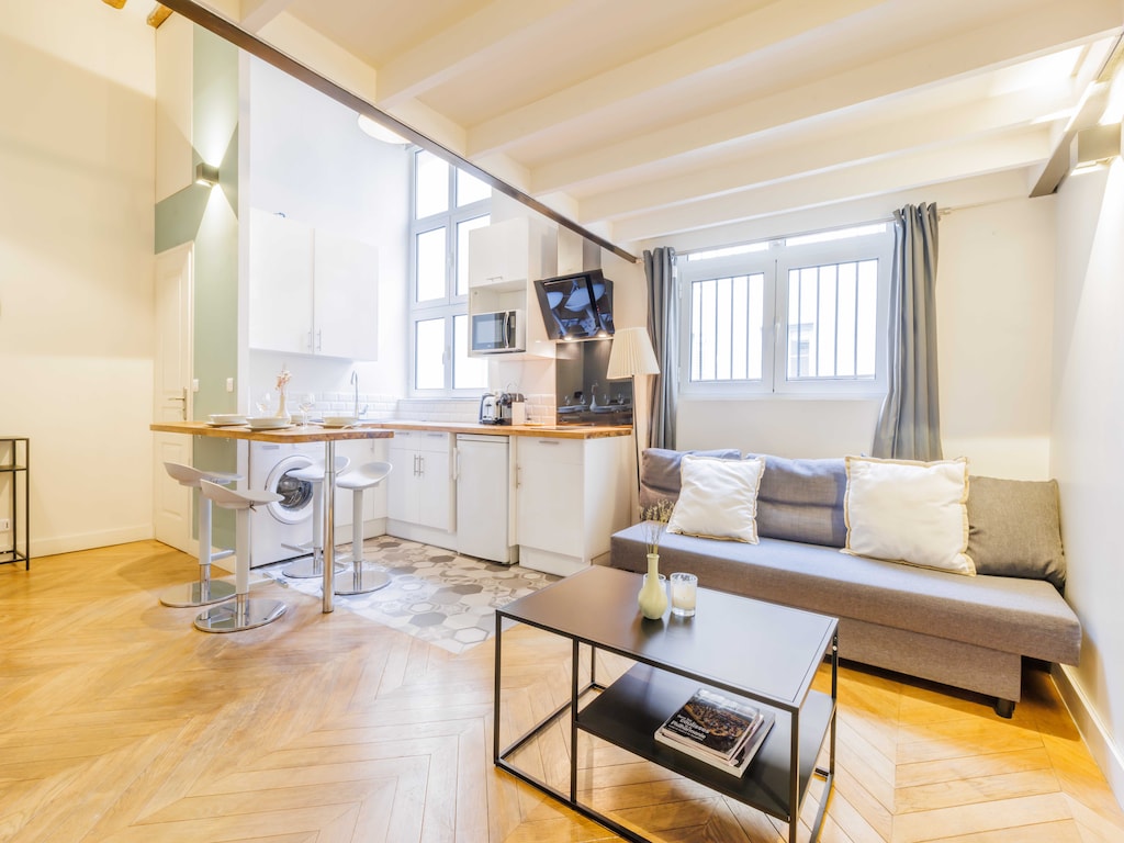 Rustig appartement 1BR/4P - Quartier du Mail