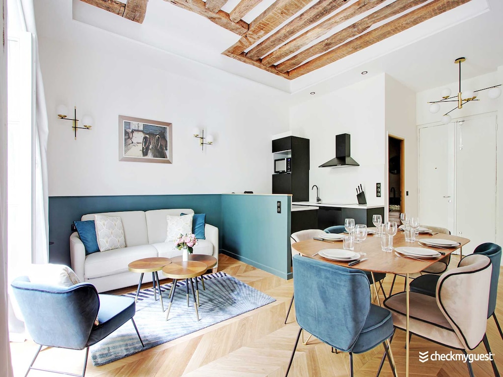 Stijlvol appartement - 2BR/6P - Le Marais