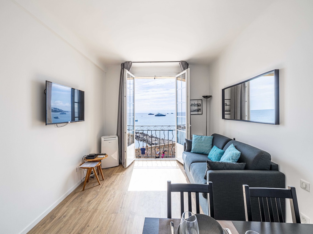 Charmant appartement - 1BD/4P- zeezicht - Antibes Centre