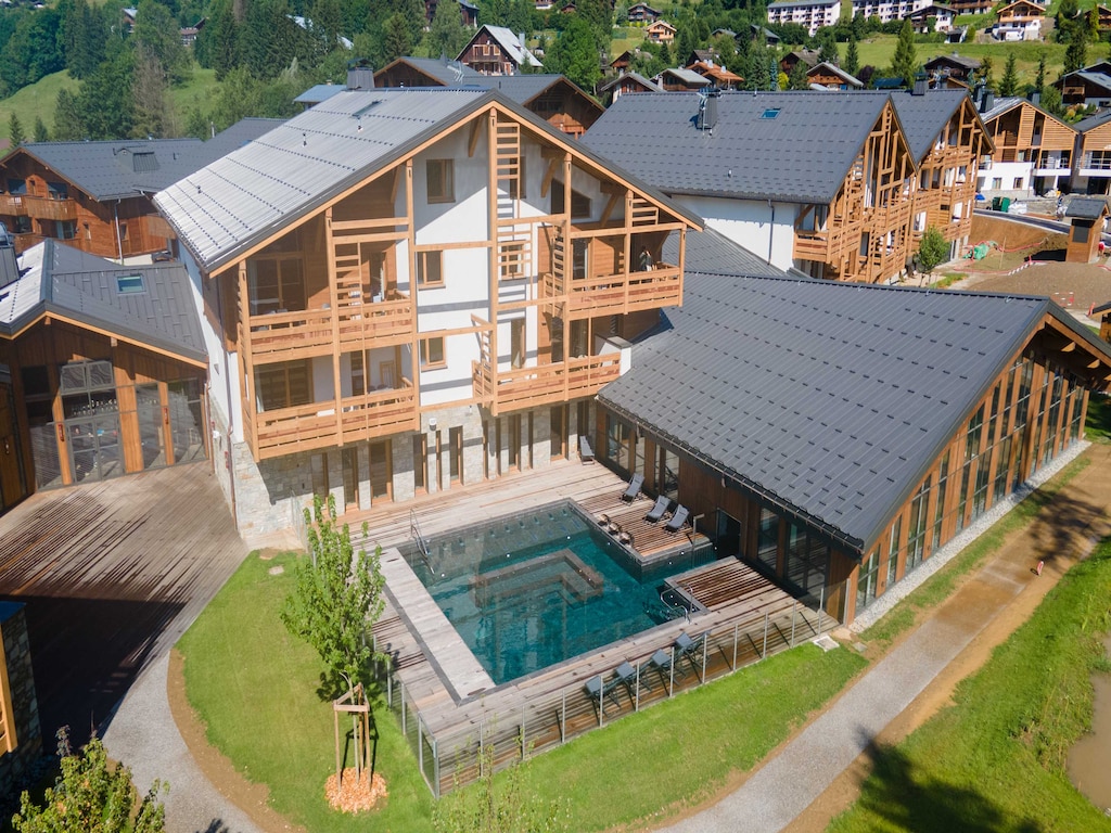 Exclusief appartement met terras en uitzicht 2BD/5P -Megève