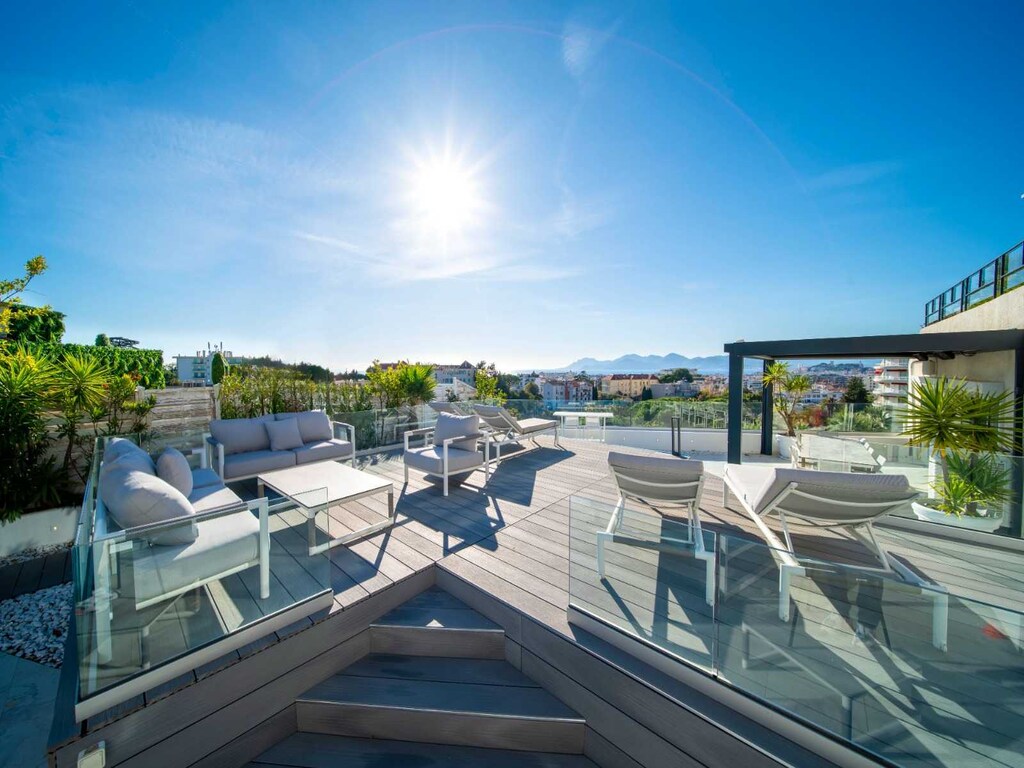 Prächtige Terrassenwohnung - Cannes - Meerblick