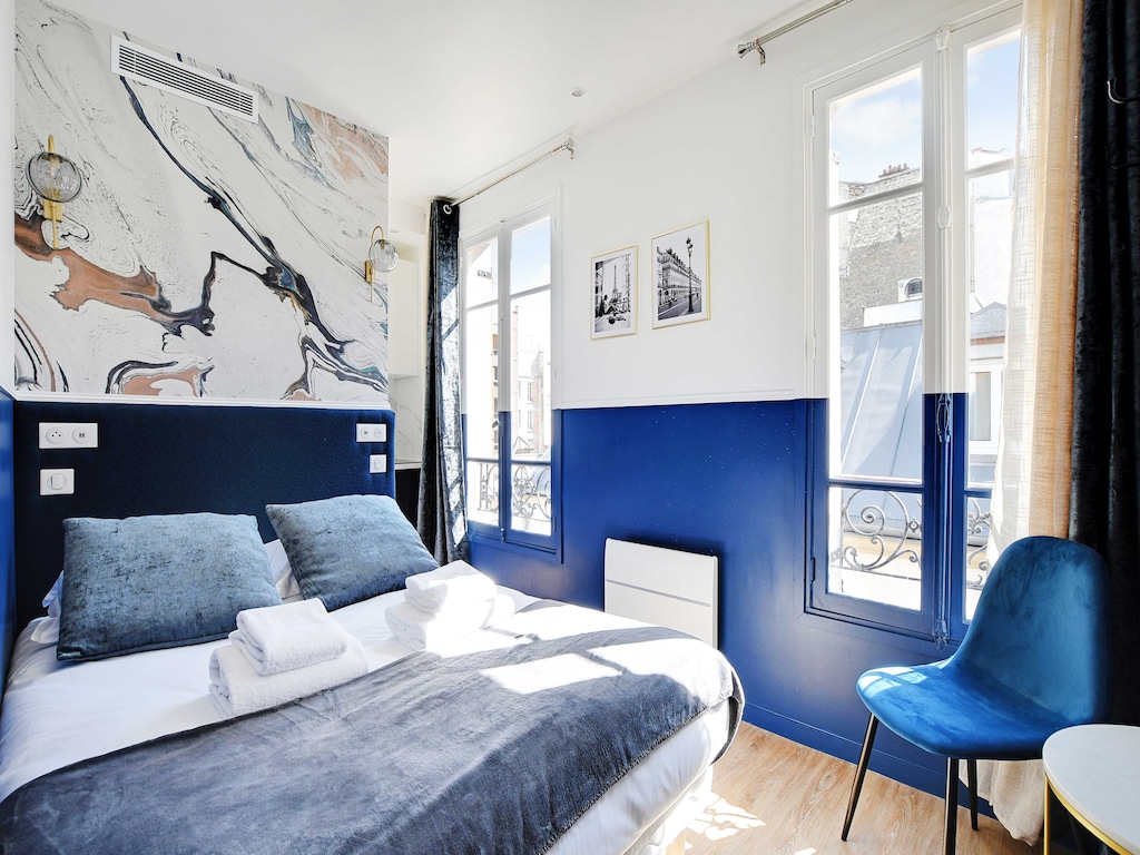 Studio Cosy voor 2P met A/C - Dichtbij Montmartre