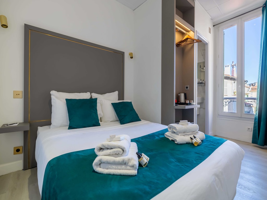 Hotel Avaton - Gezellige slaapkamers - Cannes Palais
