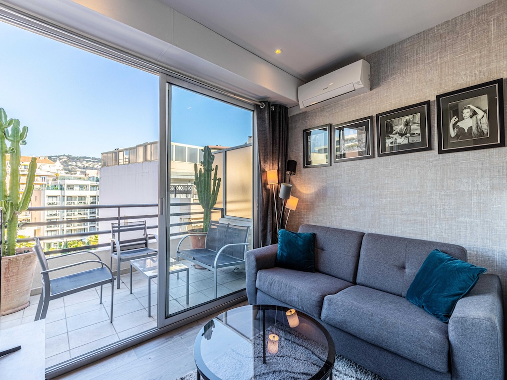Prachtige studio in het centrum van Cannes / Terras - 30m2