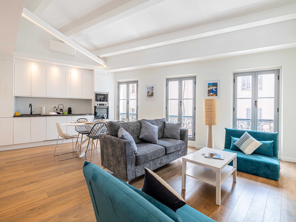 Charmant appartement met AC - 2BD/4P - Dichtbij de zee